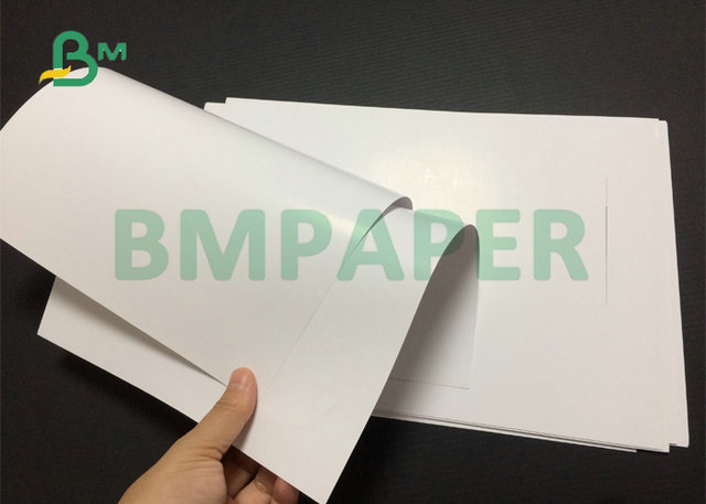 Virgin Pulp High Brighteness 300gsm 350gsm Double Sided Glossy Paper For Printing 