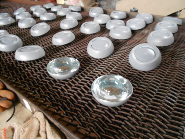 High Reflection Solar Road Stud Cast Aluminum Embedded For Road Warning