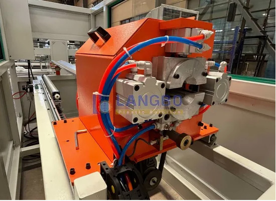 Natural Gas Pe Pipe Production Line , Single Screw Extruder Hdpe Pipe Machine