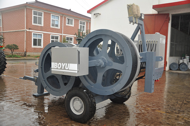 Tension Stringing Equipment Max Continuous Pull 40kN Hydraulic Tensioner Groove Number 5