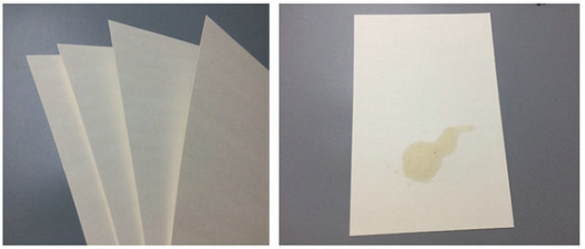 787x1092mm 0.4mm 0.45mm 0.5mm Uncoating Pure White Beermat Board For Paper Coasters