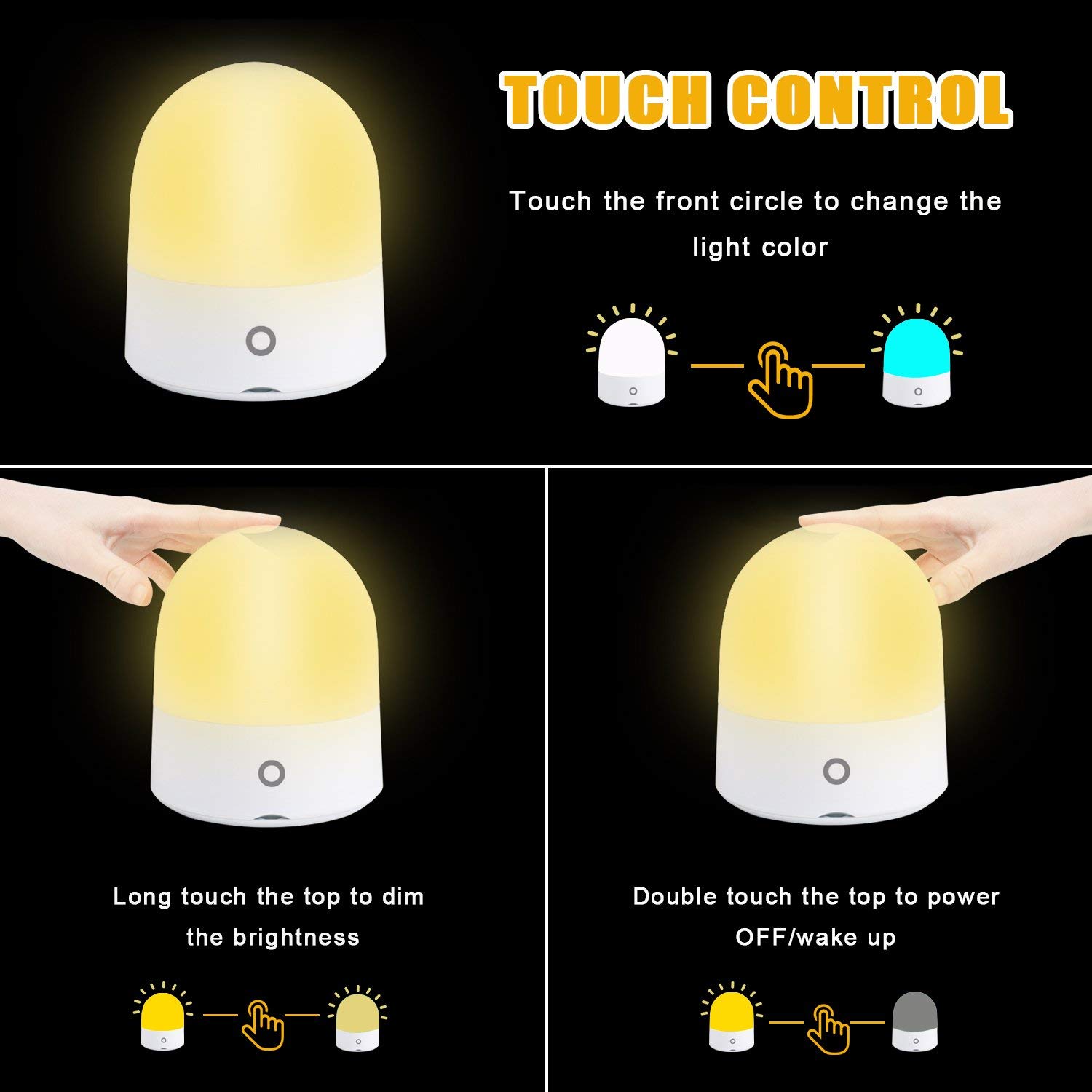 LED 7 light color changing light