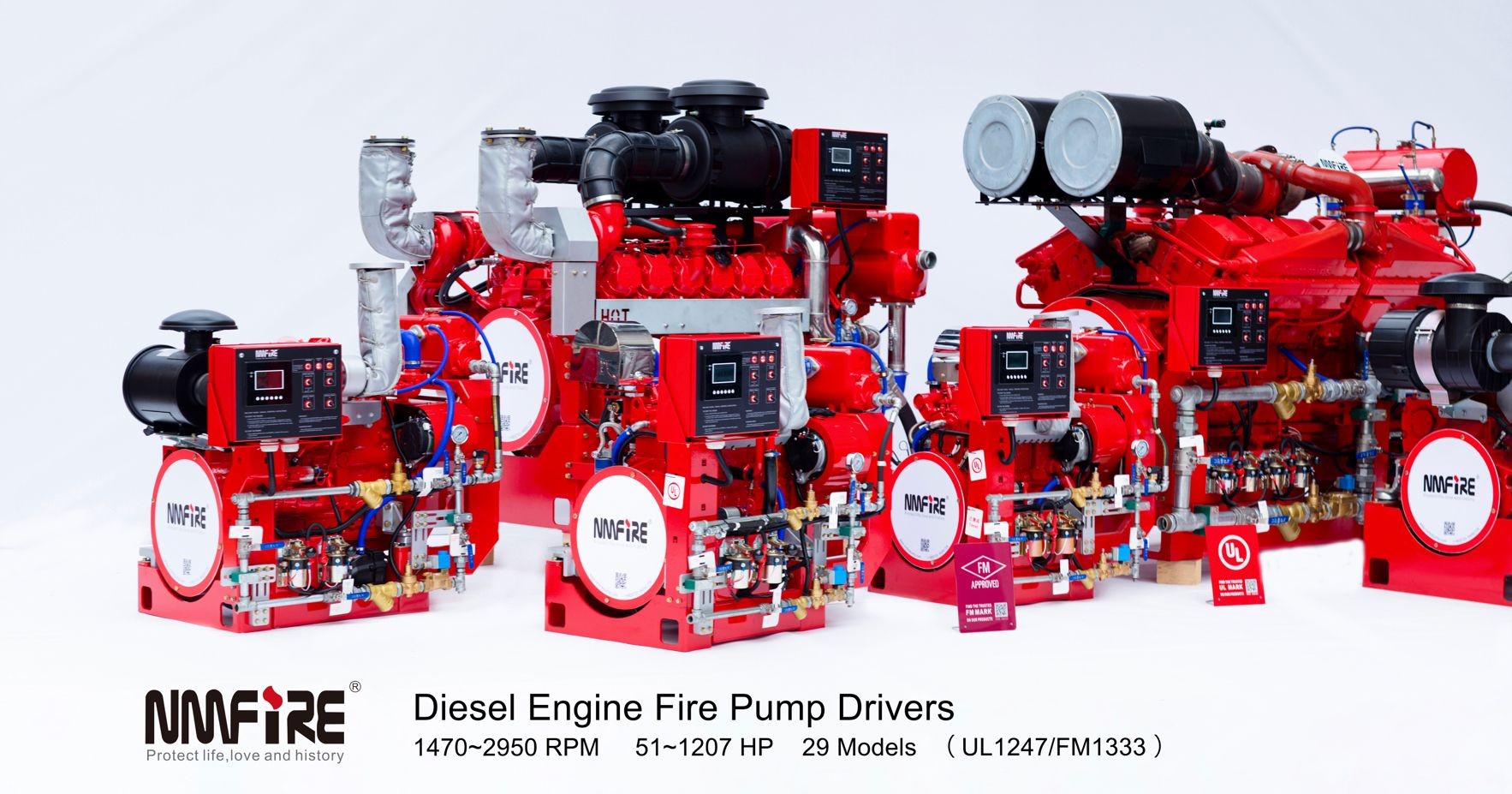750GPM 108PSI Split Case Fire Pump Automatic Transfer Switch Diesel Engine Electrical Motor Fire Pump UL FM NFPA20
