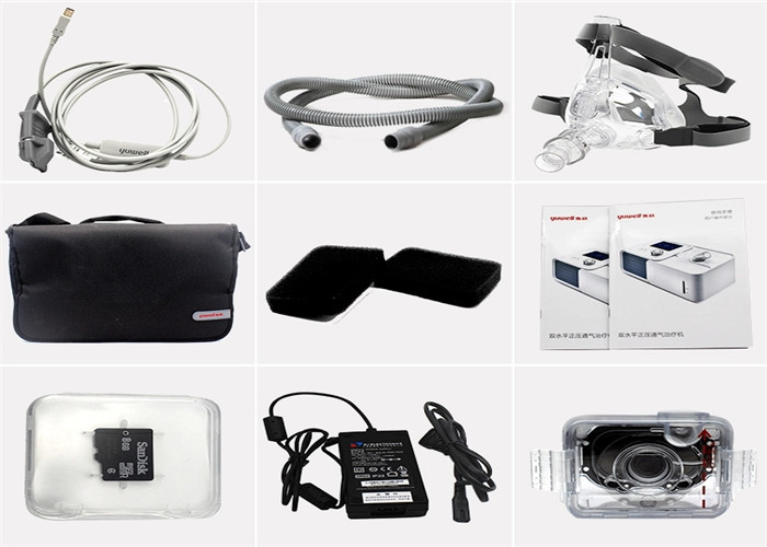 Pressure 25 BiPAP Breathing Apparatus White Color For Emergency Room