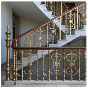 Buy cheap Modern Powder Coated Aluminum Stair Railings Indoor Outdoor product