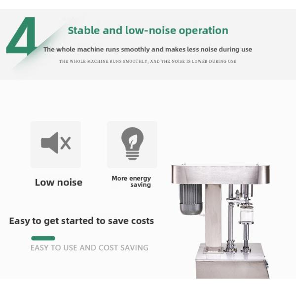 Automatic Beverage Coffee Soda canning machine Vertical Can Sealer Tin can Sealing Machine