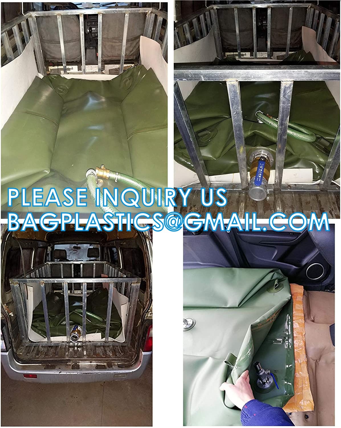 Water tank Gasoline Container Bag Portable Oil Drum Fuel Canister Petrol Tank, Collapsible Container Water Bladder,
