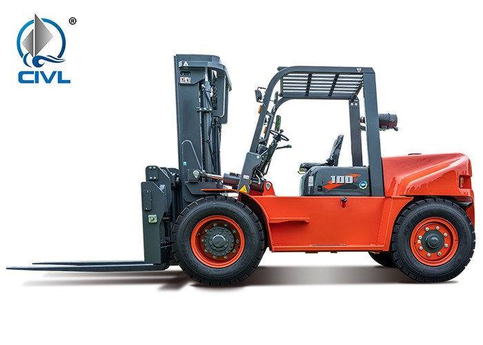 140 Kw Engine Forklift Truck 16 Ton Heavy Diesel Forklift 3.5m Lift Height