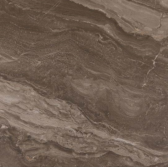 Eco-friendly 400x400mm Matte glazed Ceramic Rustic Tile For Balcony And Inside Floor Wall Tile Dark Brown For Bathroom