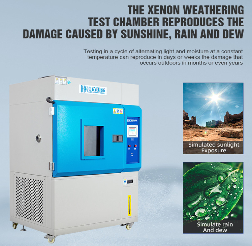 Environmental Simulated Programmable Touch Screen Xenon Aging Equipment