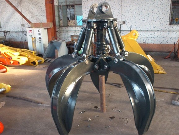 Q355B NM400/450/500 Hardox450/500/550 Orange Peel Grab With Customizable Color