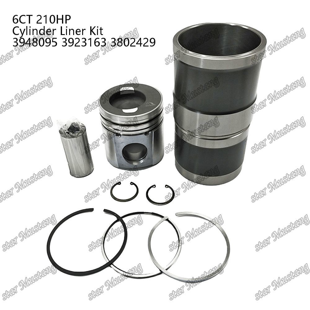 Guaranteed Performance Overhaul Repair Kit For 6ct 6d114 210hp Diesel Engine 3948095 3923163 3802429