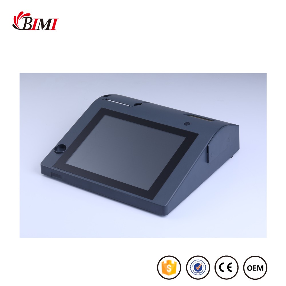 Android 4.2.2 Electronic Cash Register with 58mm Thermal Printer and LCD Touch Screen