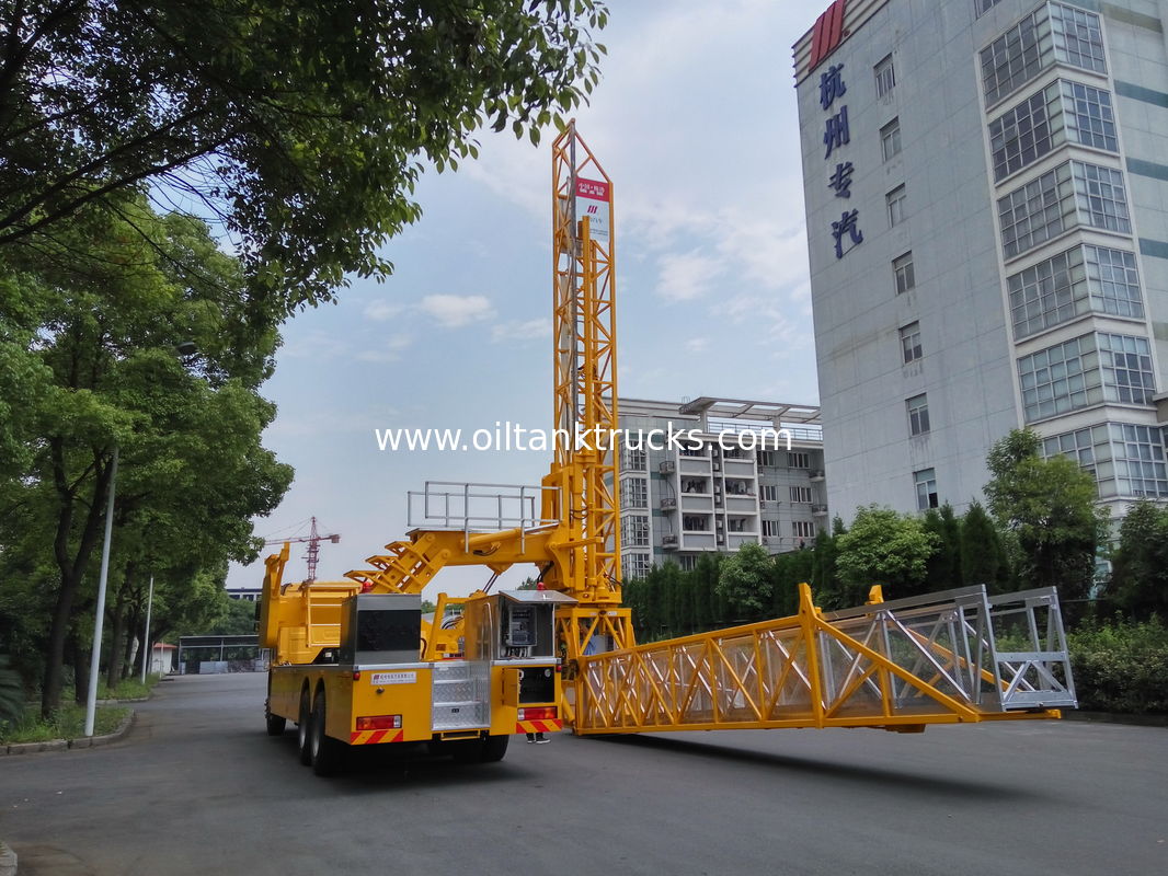 15m aluminum platform 800kg load bridge inspection access equipment