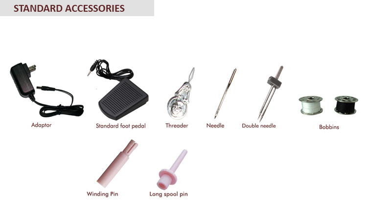 High Speed Home Sewing Machine with Adjustable Stitch Length Easy Operation Guaranteed