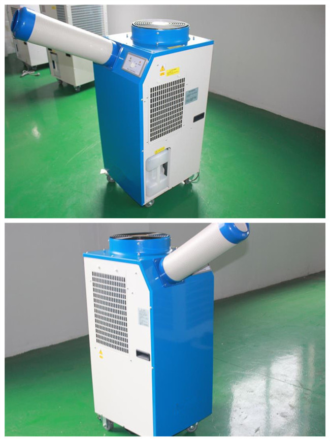Air Cooled 1 Ton Spot Cooler 3500w Cooling Power Environmental Friendly