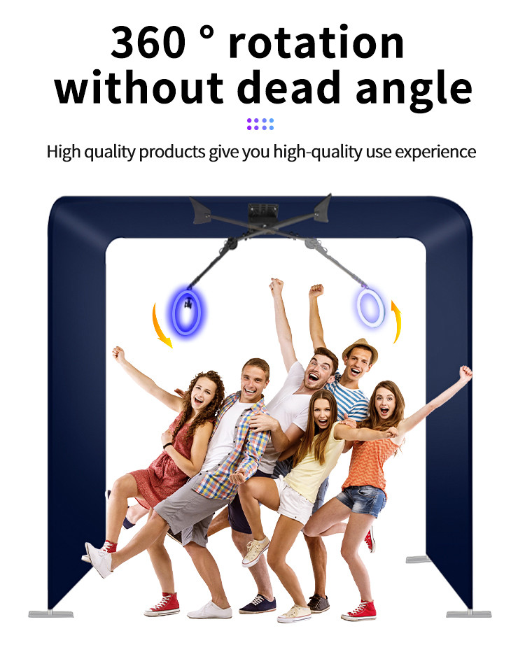 Overhead Spinner 360 Photo Booth Portable Wedding 360 Spinner Video Booth