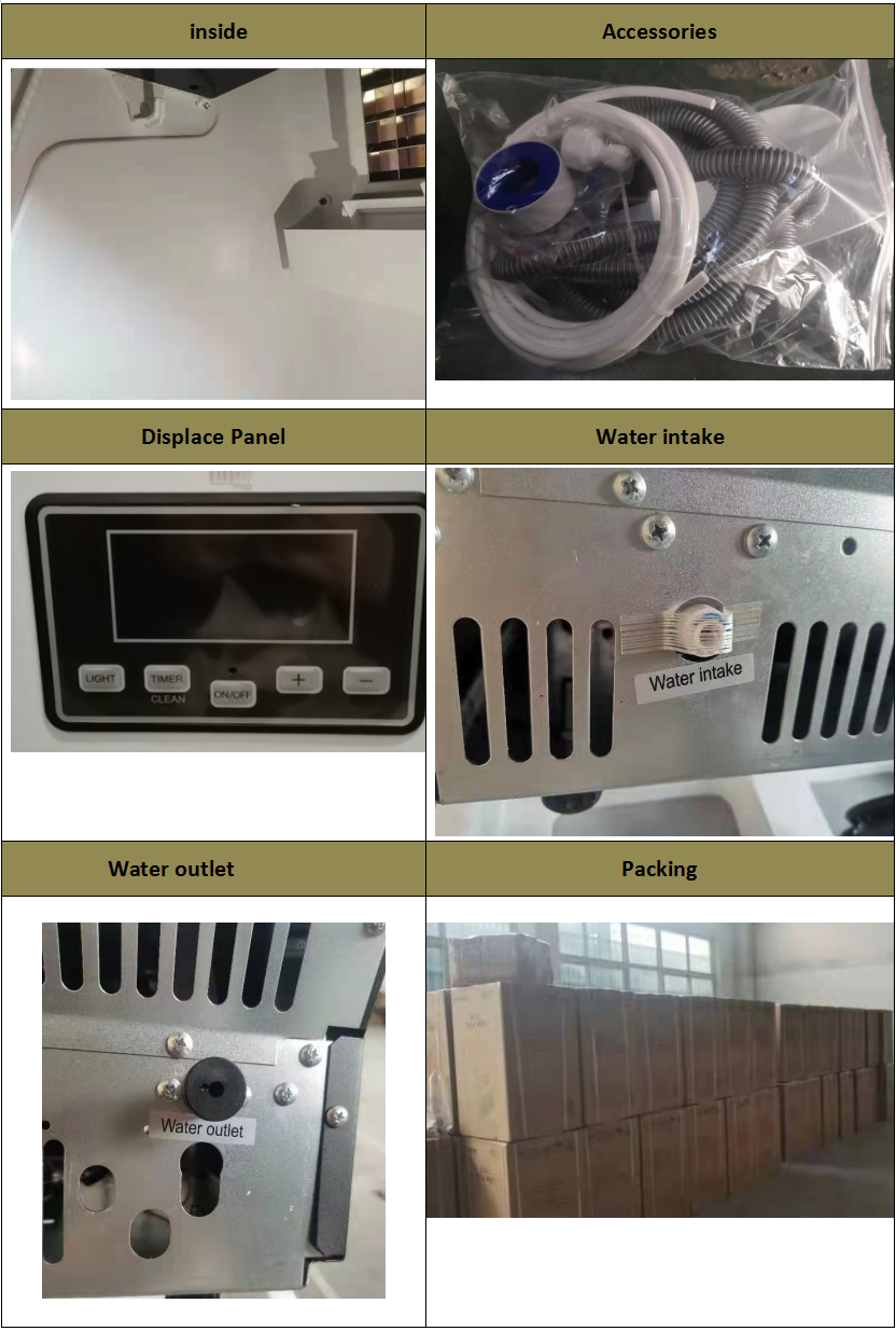 Ice Block Making Machine 60kg Ice Cube Maker Automatic Home Commercial Small Ice Maker for Ice output per 24 hours 50KG