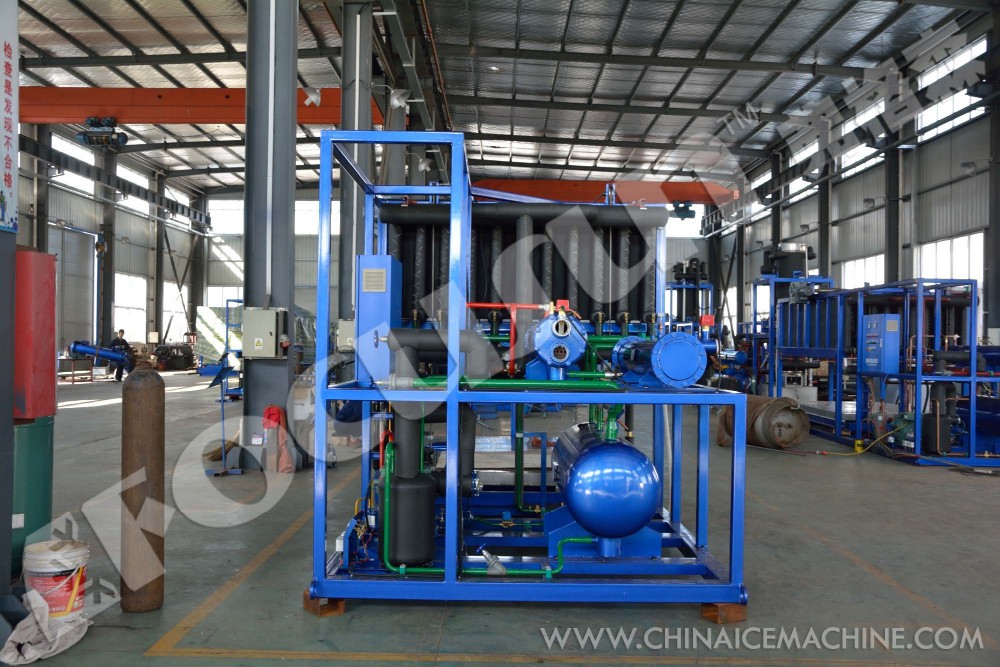 Refrigeration Block Ice Machine With Video Outgoing-Inspection In Market