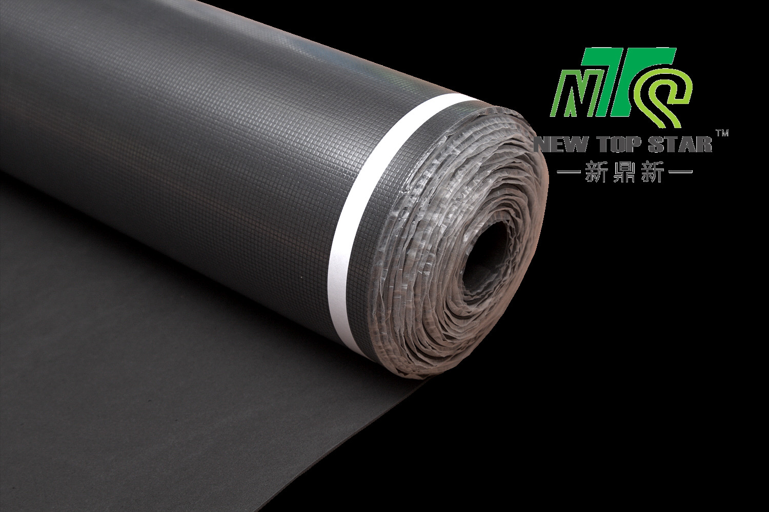 100kg/m3 EVA Foam Underlayment 200sqft , Black Noise Reducing Underlay For Laminate