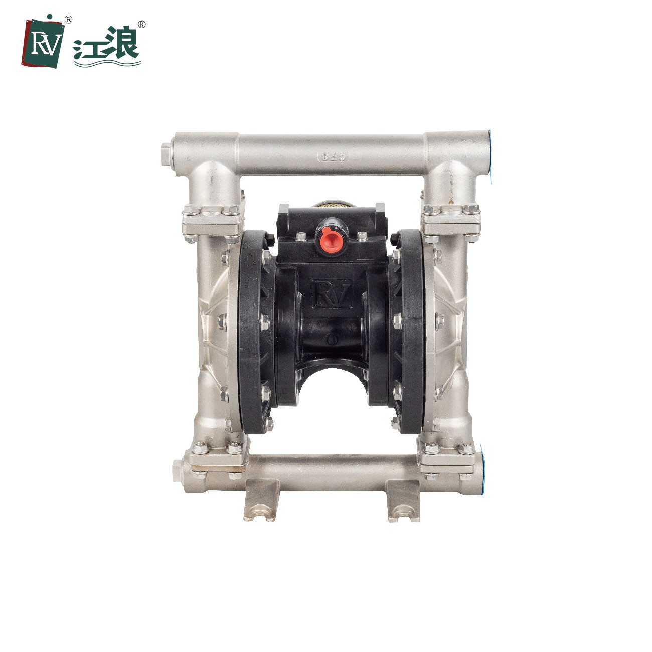 Stainless Steel Air Operated Diaphragm Pump Powder Transfer 1"