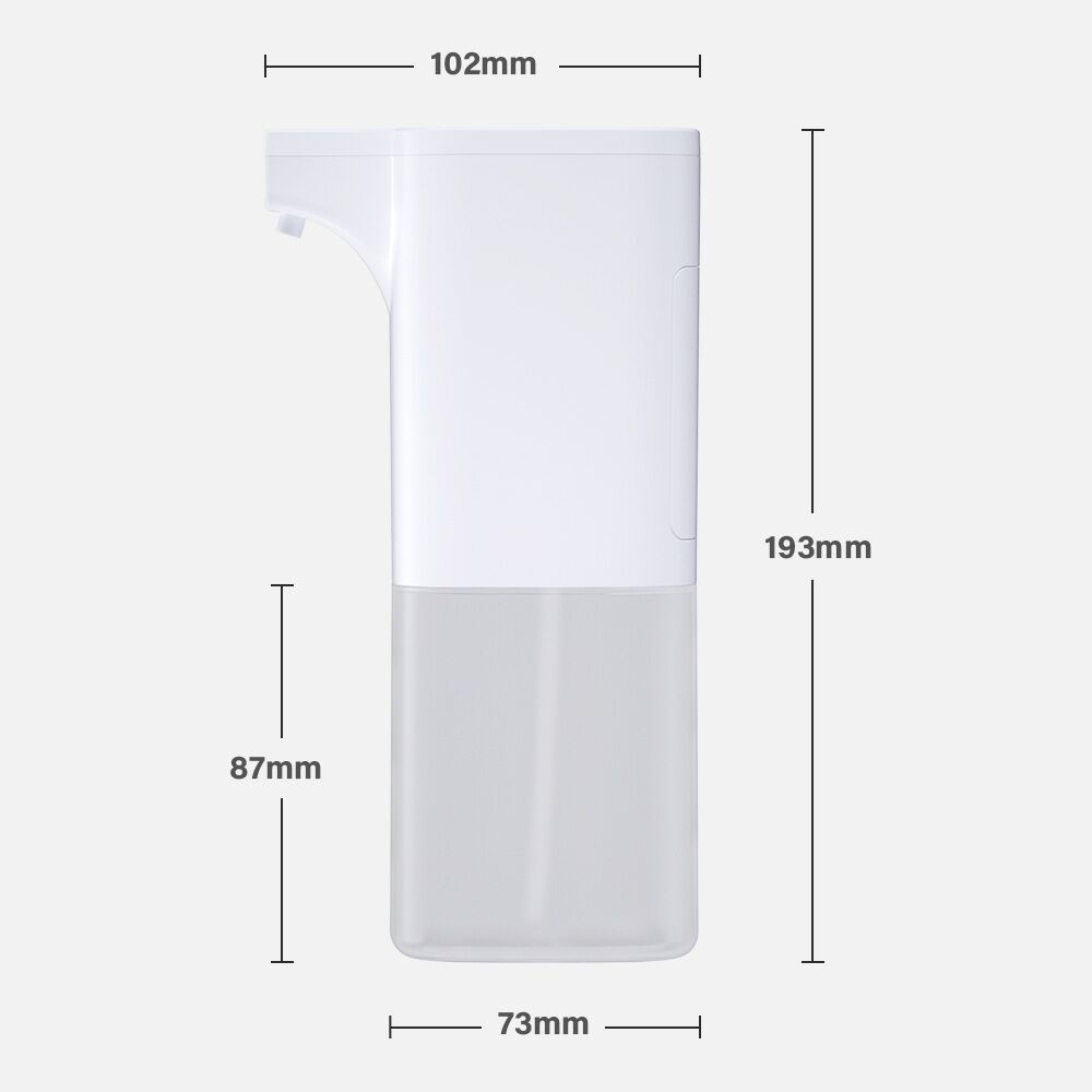 Automatic Touchless Liquid Soap Dispenser Non Contact Induction Foaming Hand Washing Device for Kitchen Bathroom