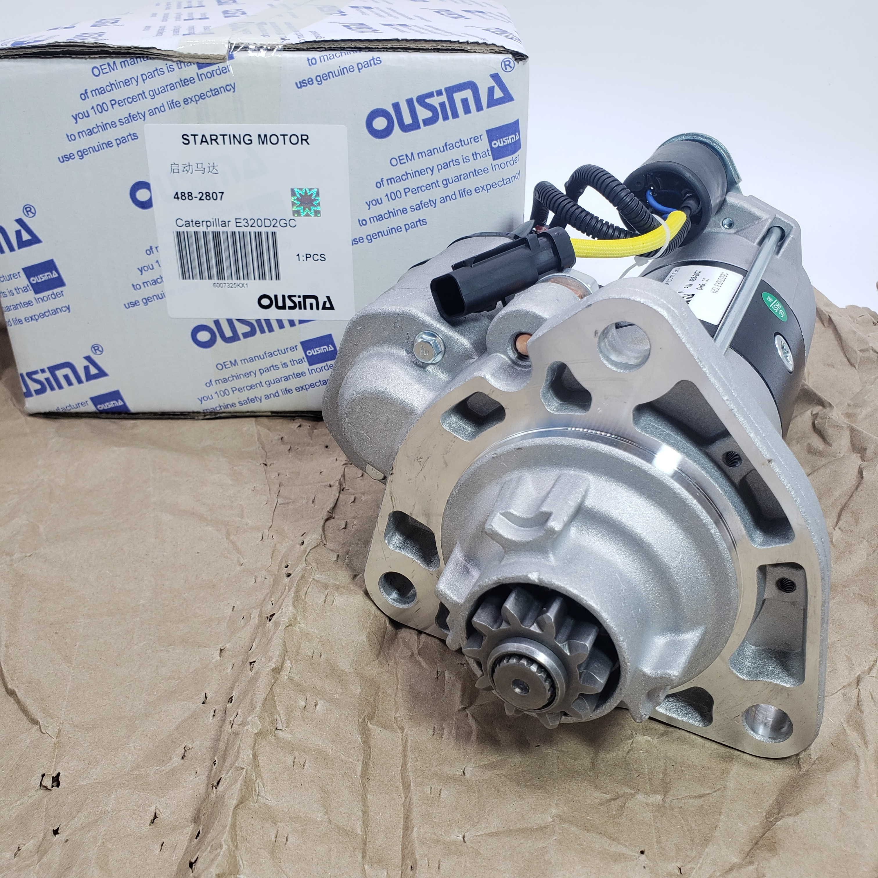 488-2807 Starting Motor Assembly For E320D2 GC C7.1