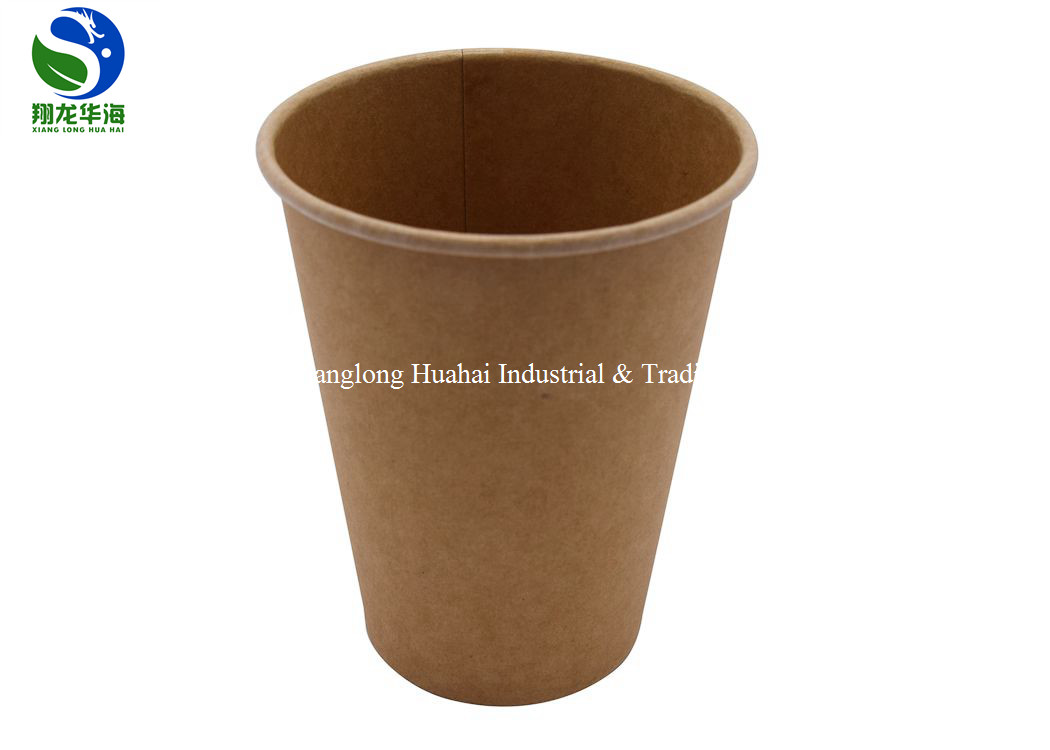 480ml Disposable Kraft Paper Food Buckets With Lid