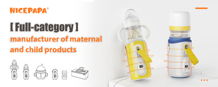 3 In 1 Travel Formula Dispenser Bottle USB Baby Milk Feeding Glass Bottle BPA Free