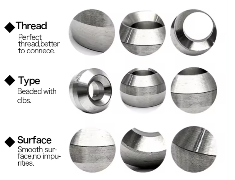 317L Austenitic Stainless Steel Socket Weld Fittings with MSS SP-97 Sockolet/Weldolet/Threadolet