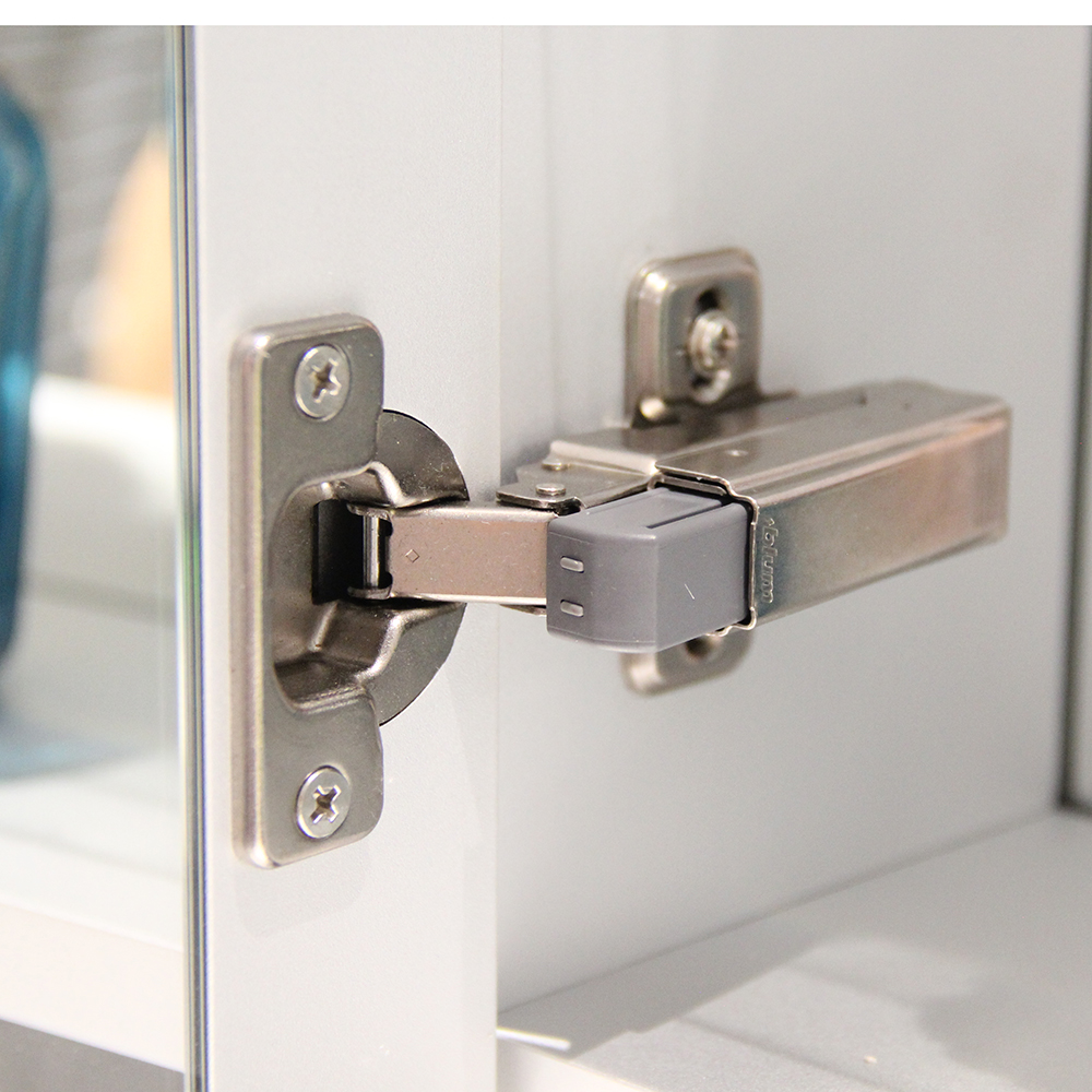 Modern Wall Mounted Backlit Bathroom Mirror Cabinet With Touch Sensor