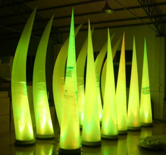 Reliable Inflatable Air Blower Fan Inflatable Lighting Fan CE Certification