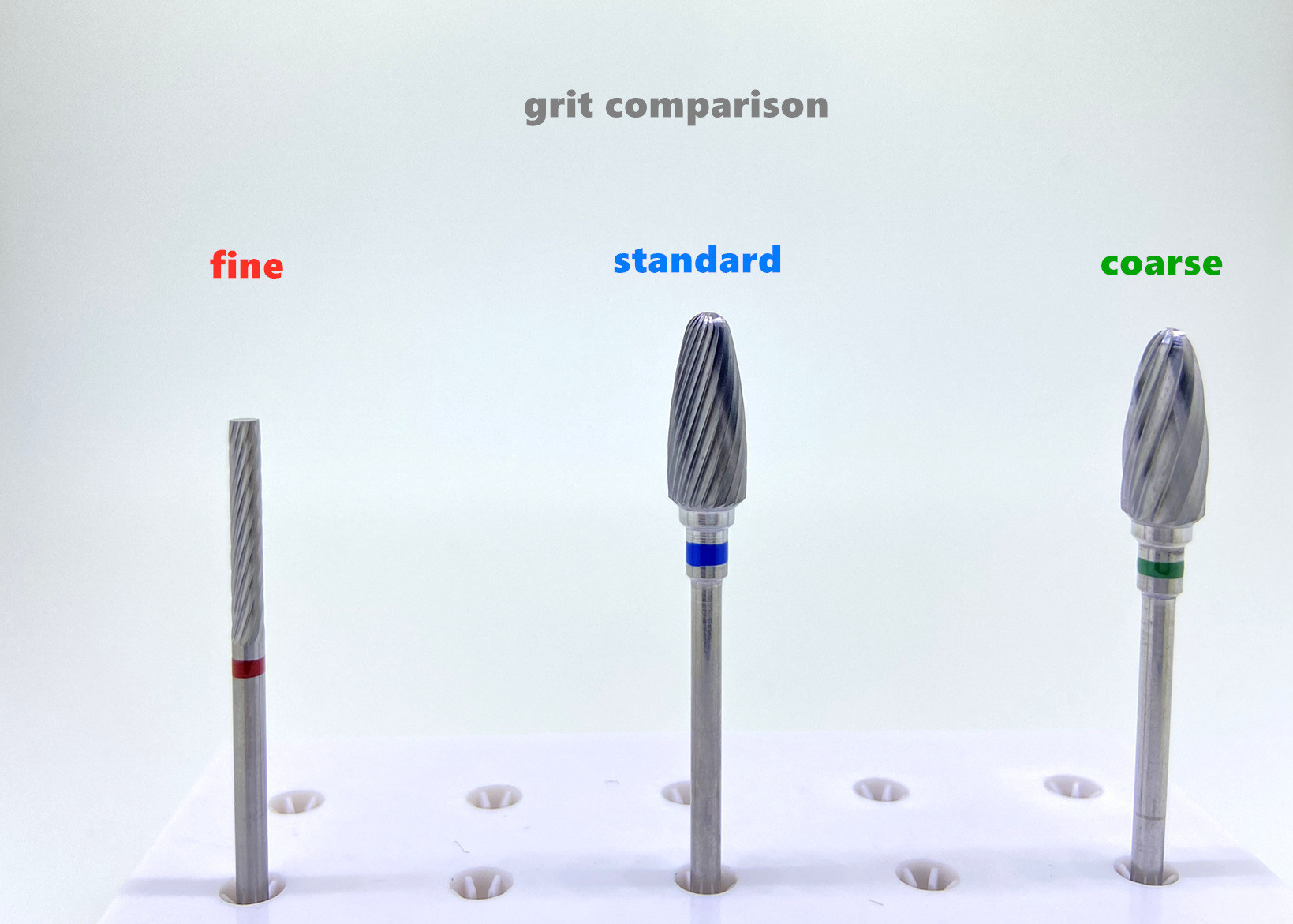 Polishing Dental Tungsten Carbide Burs Diamond Plain Cut Coarse Grit For Plaster
