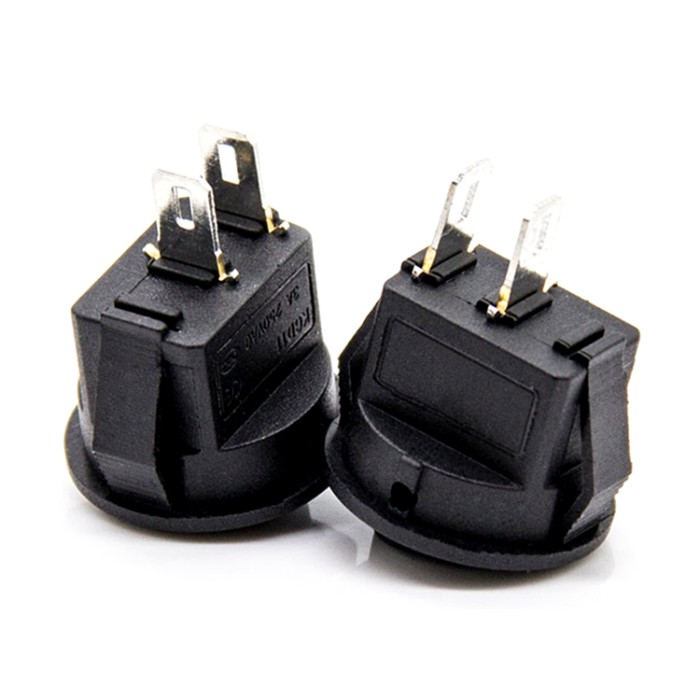 20mm 2 Pin Round On Off On Rocker Switch 6a / 250v 10a / 125v