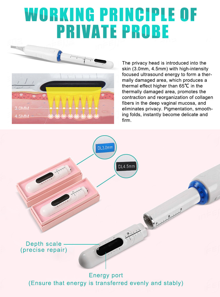GOMECY 12 Lines 8 Cartridges 4D Hifu Face Lifting Machine Skin Tightening
