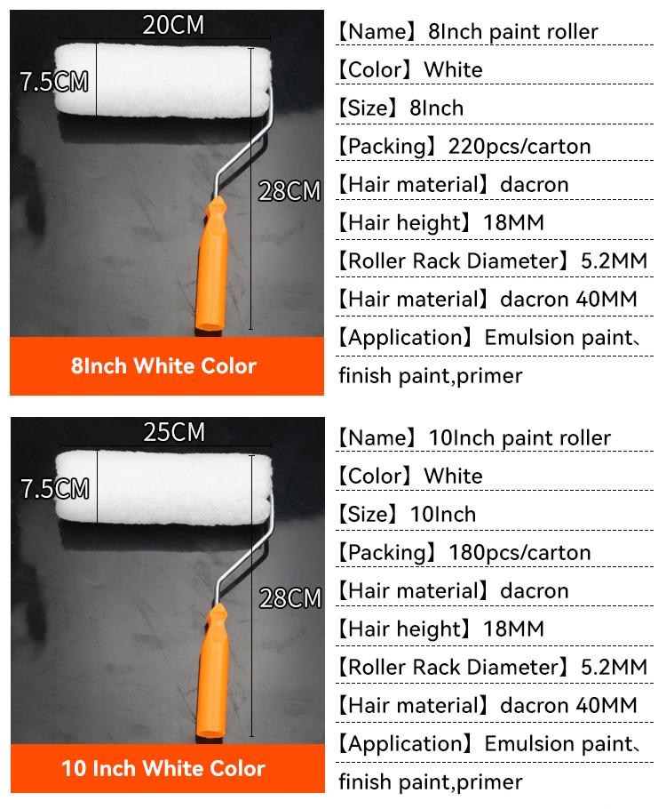 ODM Supported Wall Painting Tool Cotton Brush Material for Customized Applications