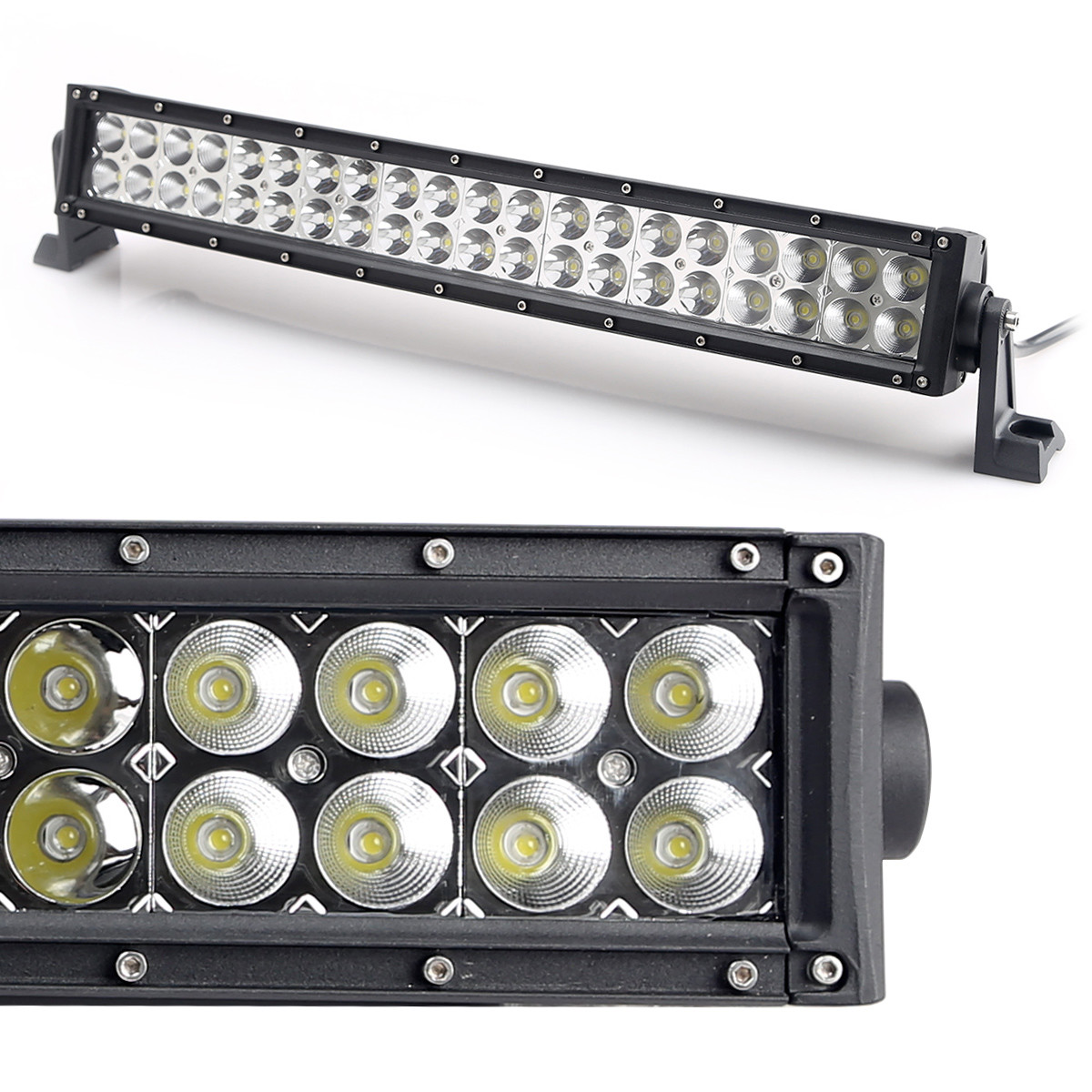 G1 Style 4D 120W 3W 40LED EPISTAR LED LIGHT BAR 6000K 10-30V Combo Beam