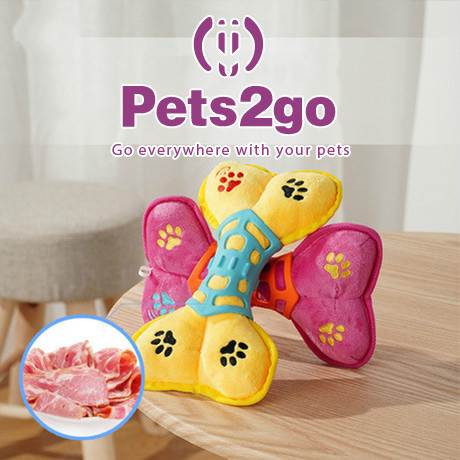 interactive 180x95mm linen Puppy Teething Toys