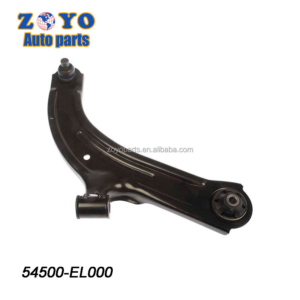 Black E-coating Front Suspension Kit Control Arm Bushing for Nissan Leaf 2010- Sturdy