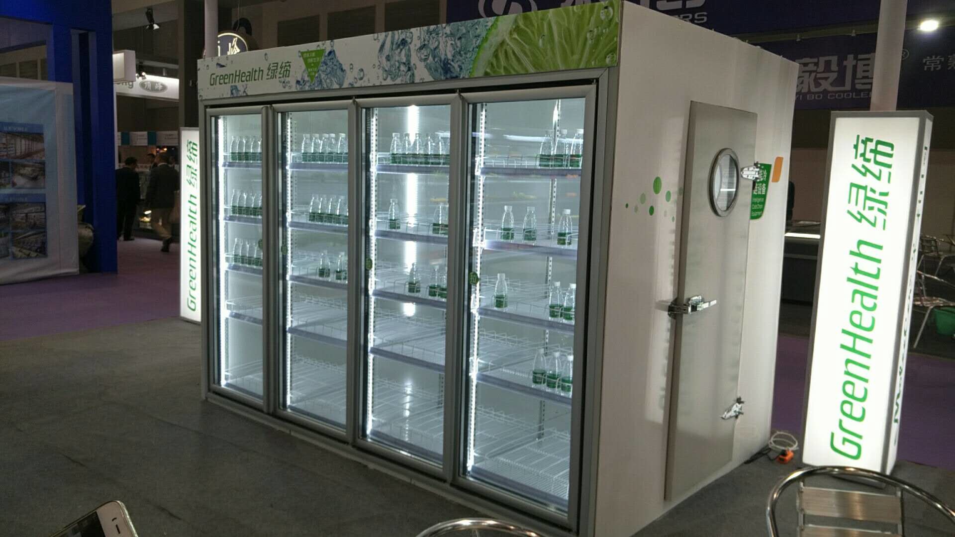-18~-22 ℃ Commercial Display Freezer For Shop 5 Layers Or Adjustable