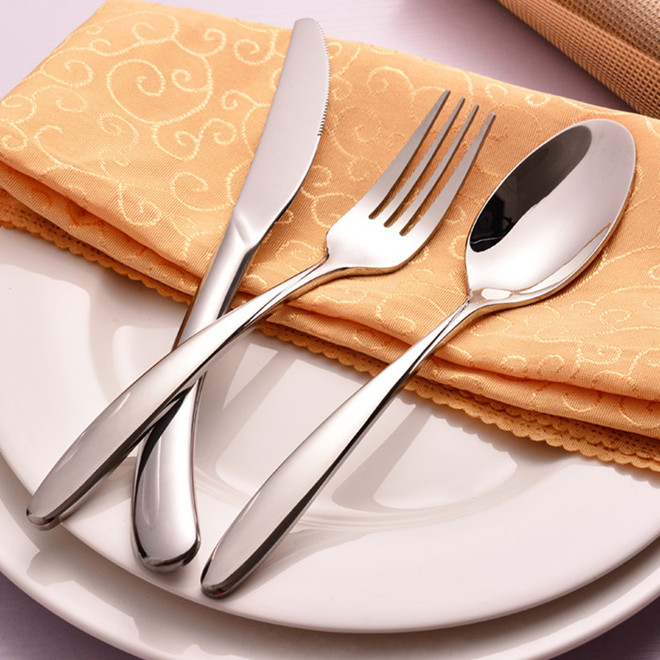 Elegant WMF stainless steel knife and fork set/dinner knife and fork