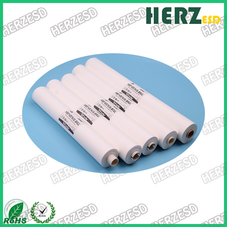 Non Woven Clean Room Wipes SMT Stencil Rollers Chemical Resistant Customized Size