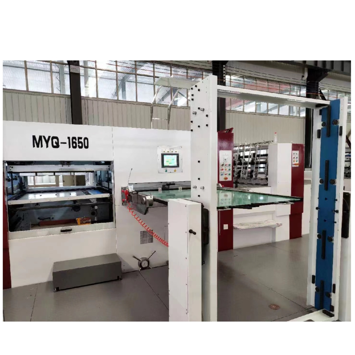 Die Cutting Machine for Cardboard Corrugating Carton in Garment Shops Packaging Line