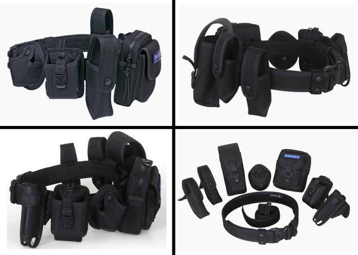 Practical And Durable Police Tactical Belt UTX Plastic Buckle YKK Waterproof Zipper