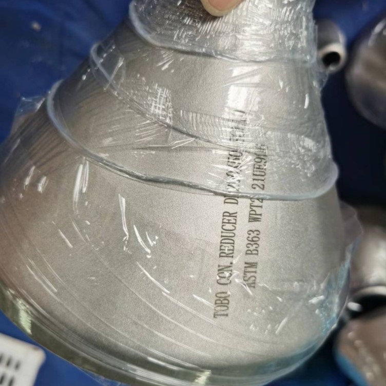 TOBO Customized DN200 X 50 SCH10S Titanium Alloy Pipe Fittings Reducer ASTM B363 WPT2 Concentric Reducer
