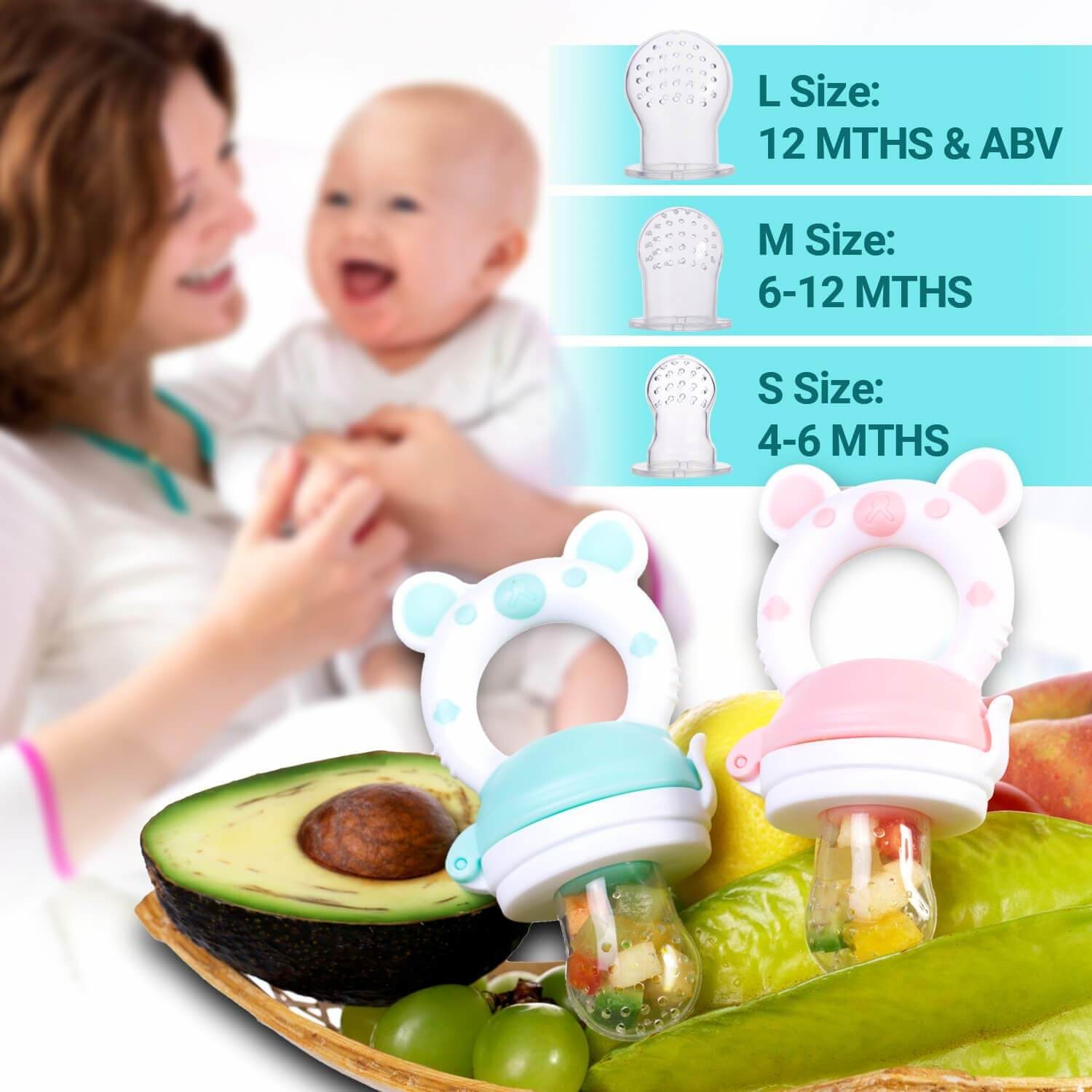 Cartoon Cute Infant And Toddler Sleeping Comfort Food Grade Silicone Pacifier Mother Infant Grade Teeth Grindering