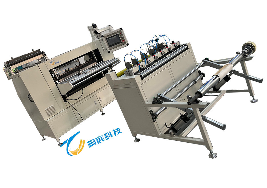 Customized Filter Paper Folding Machine 3.5kW Origami Making Machine