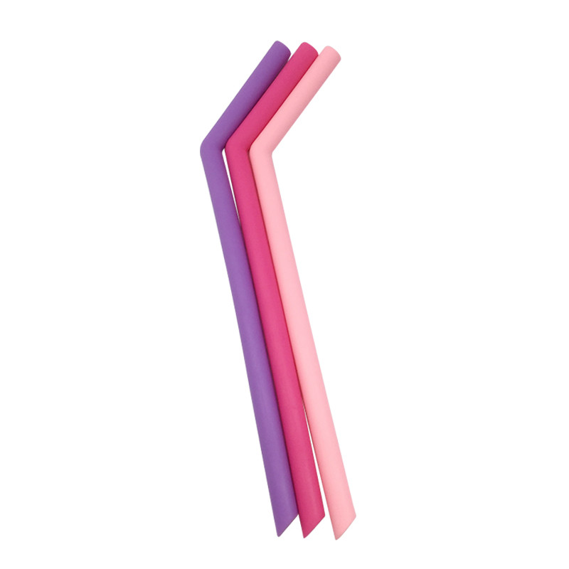 Bar Accessories Bpa Free Straws Variety Of Colors 100% Reusable Food - Grade Silicone