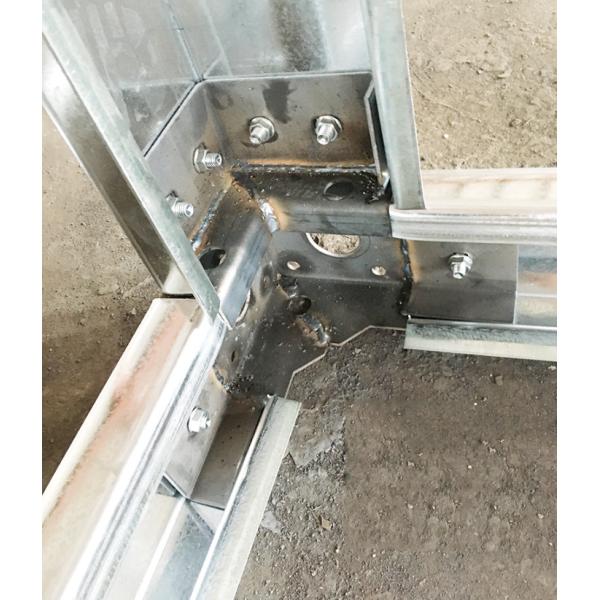 Industrial Design Style Steel Frame for 6 x 3 x 2.8m Flat Pack Galvanized Light Steel Prefab Shipping Container Module