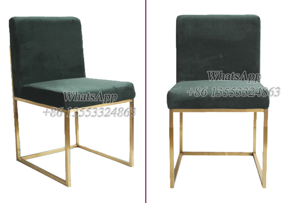 Modern Green Color Velvet Event Seater For Wedding Party (YS-66)